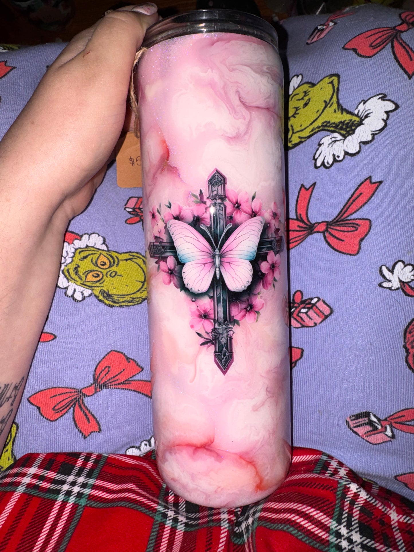 #71 pink cross