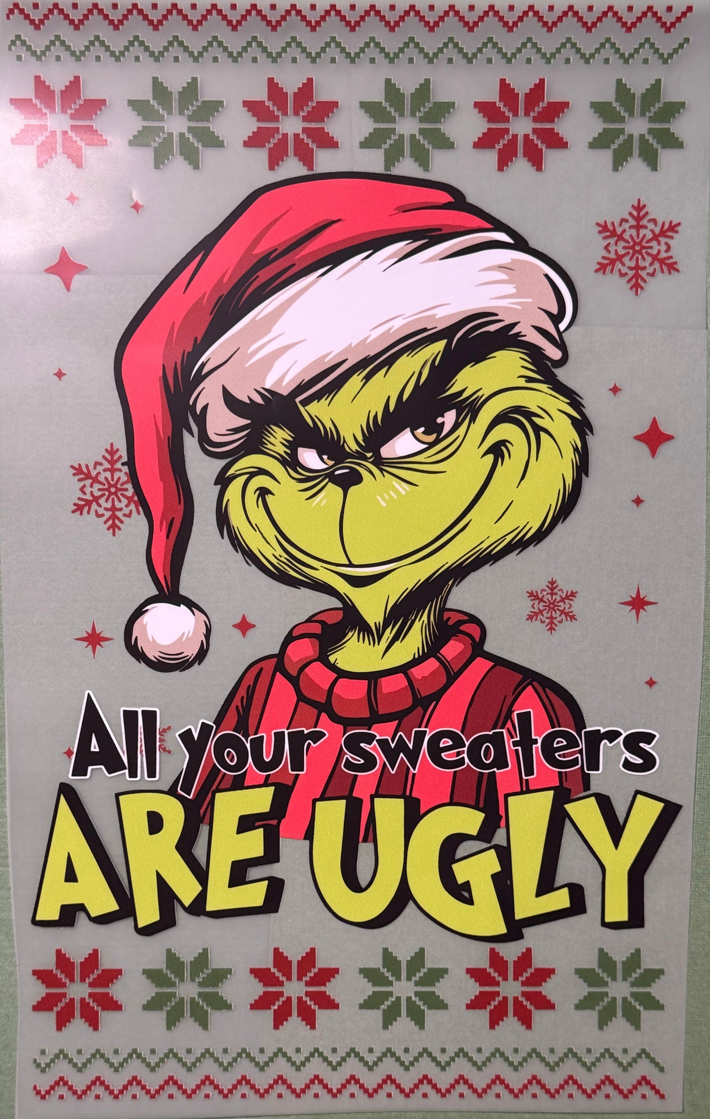 Ugly sweaters