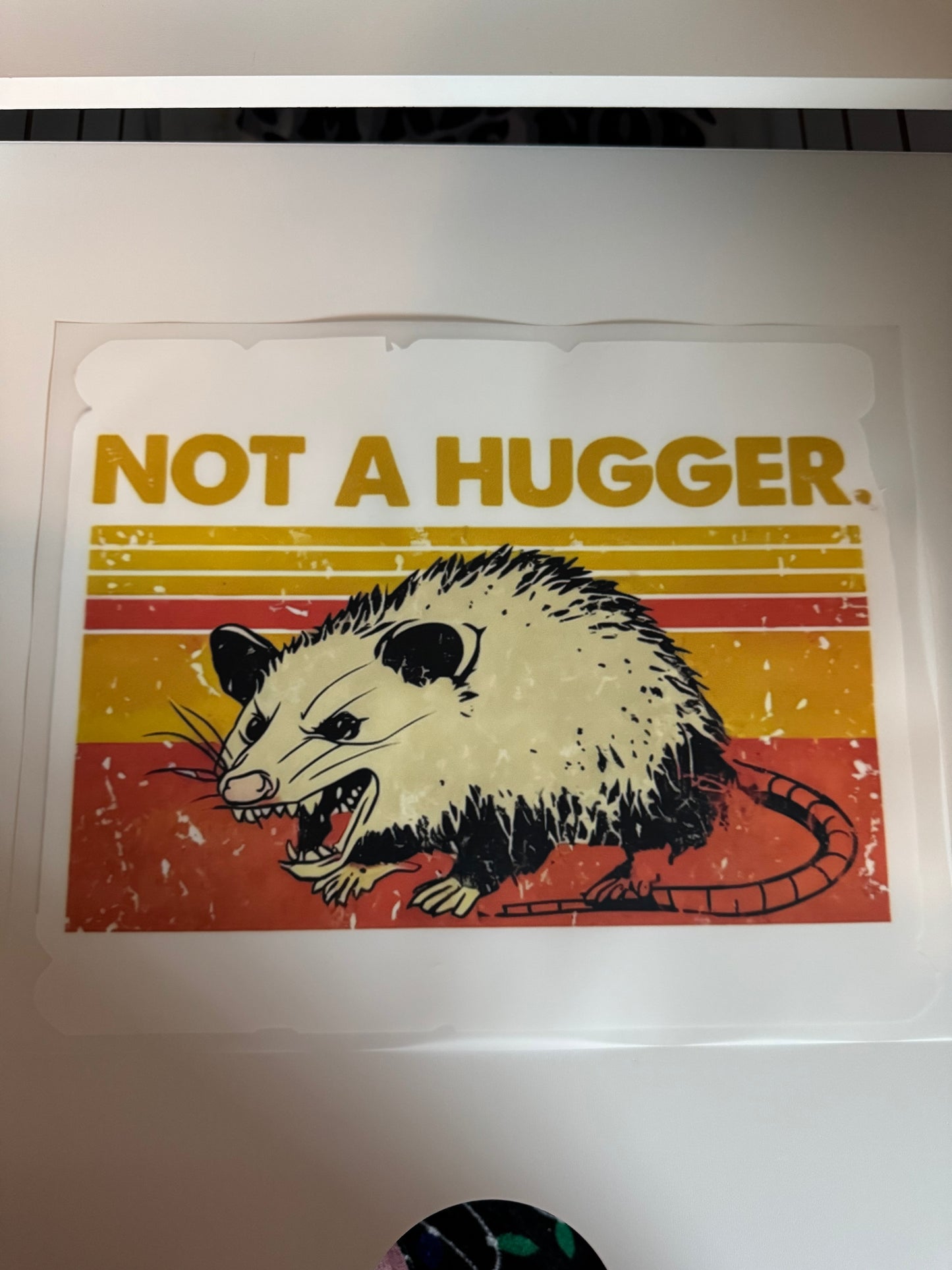 Not a hugger S44