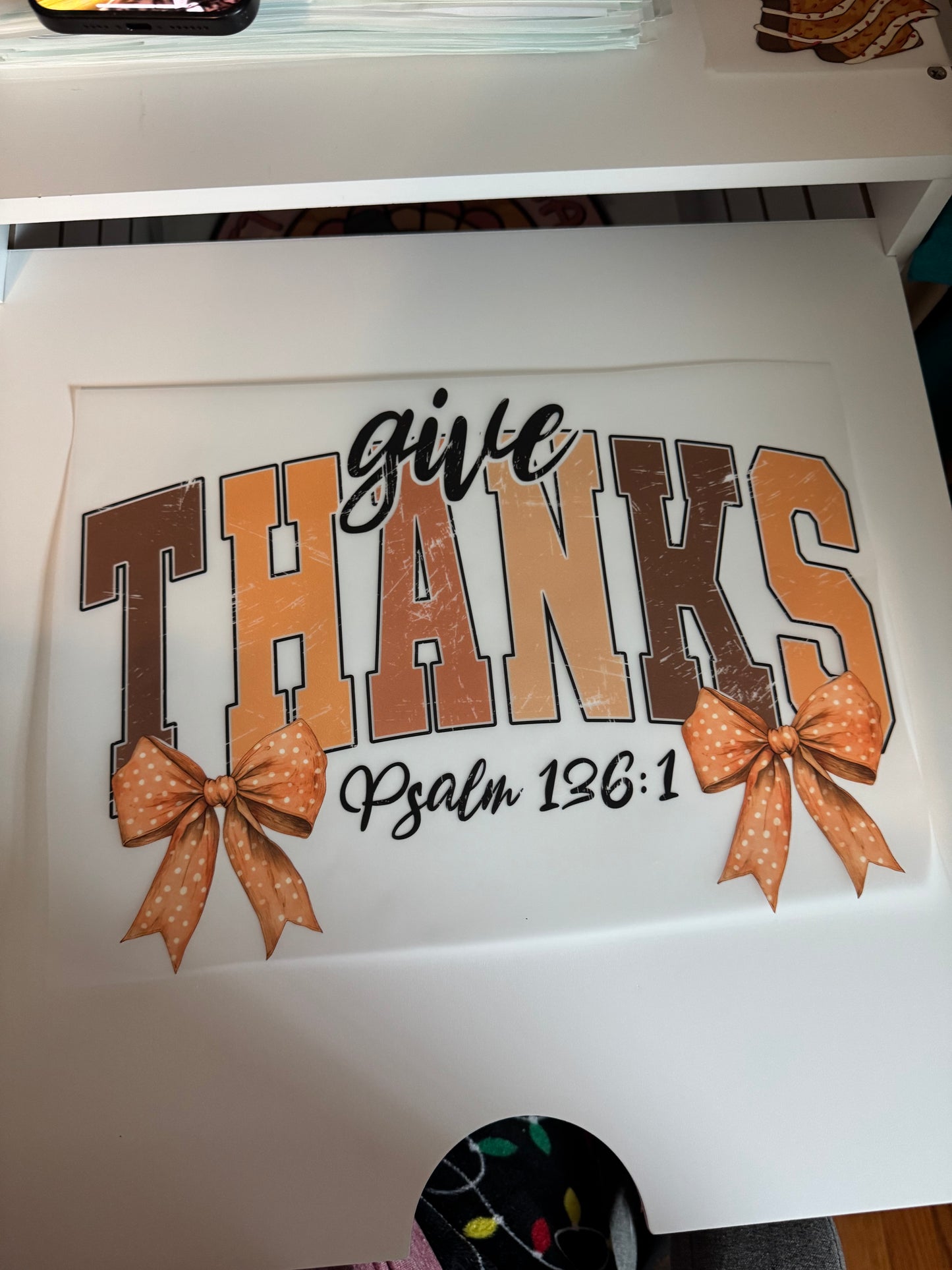 Give thanks F16