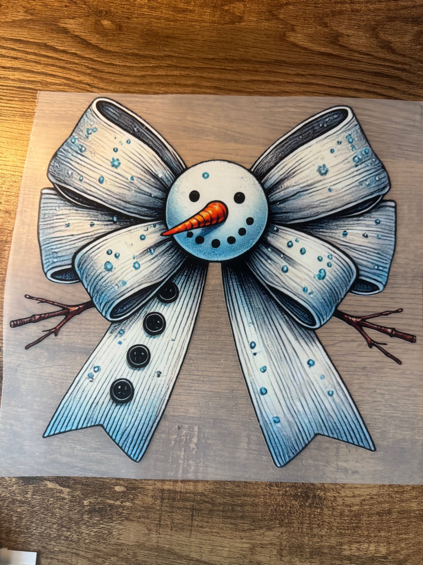 C76 Snowman bow