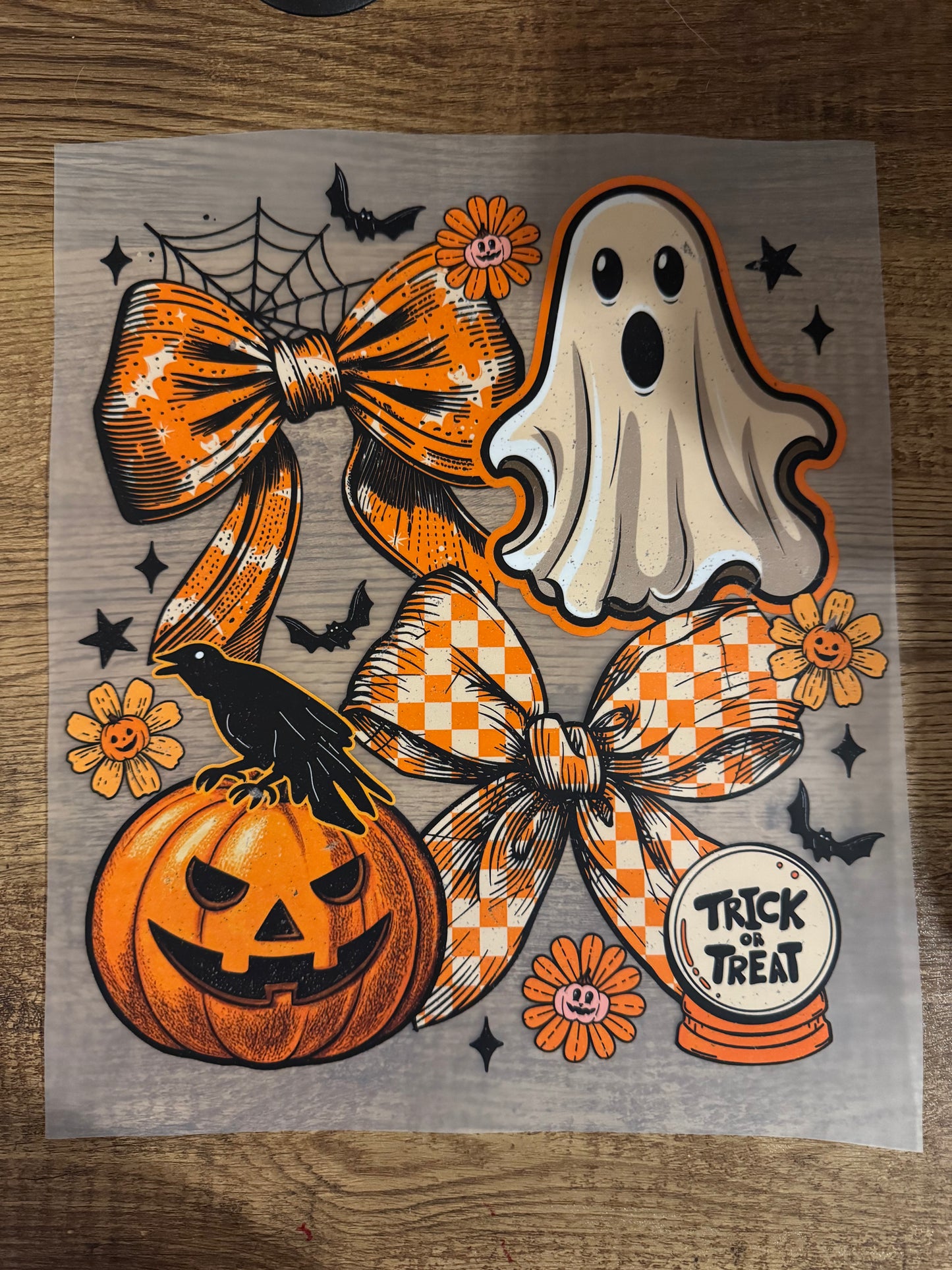 F125 Trick or treat orange
