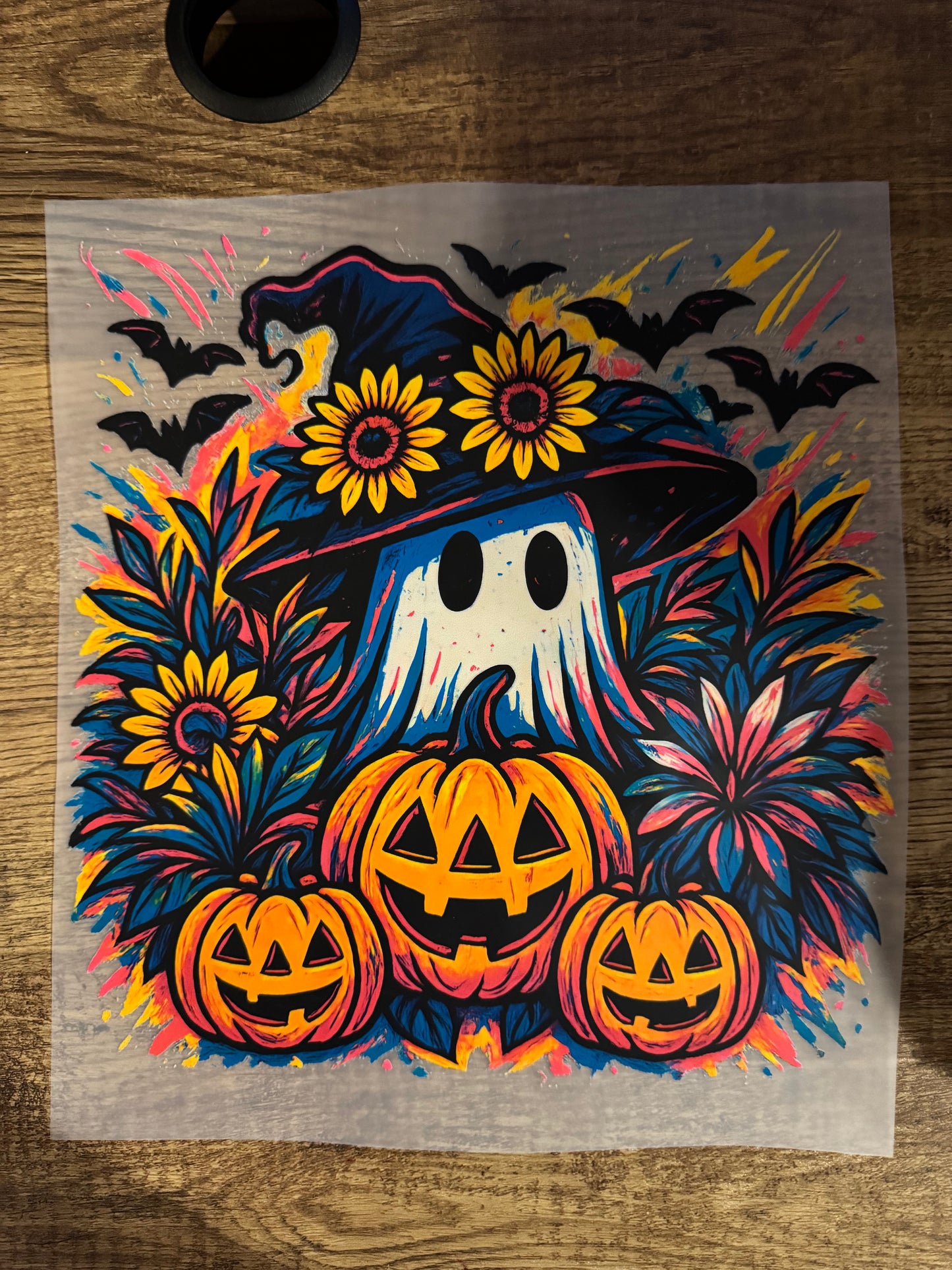 F122 Colorful ghost
