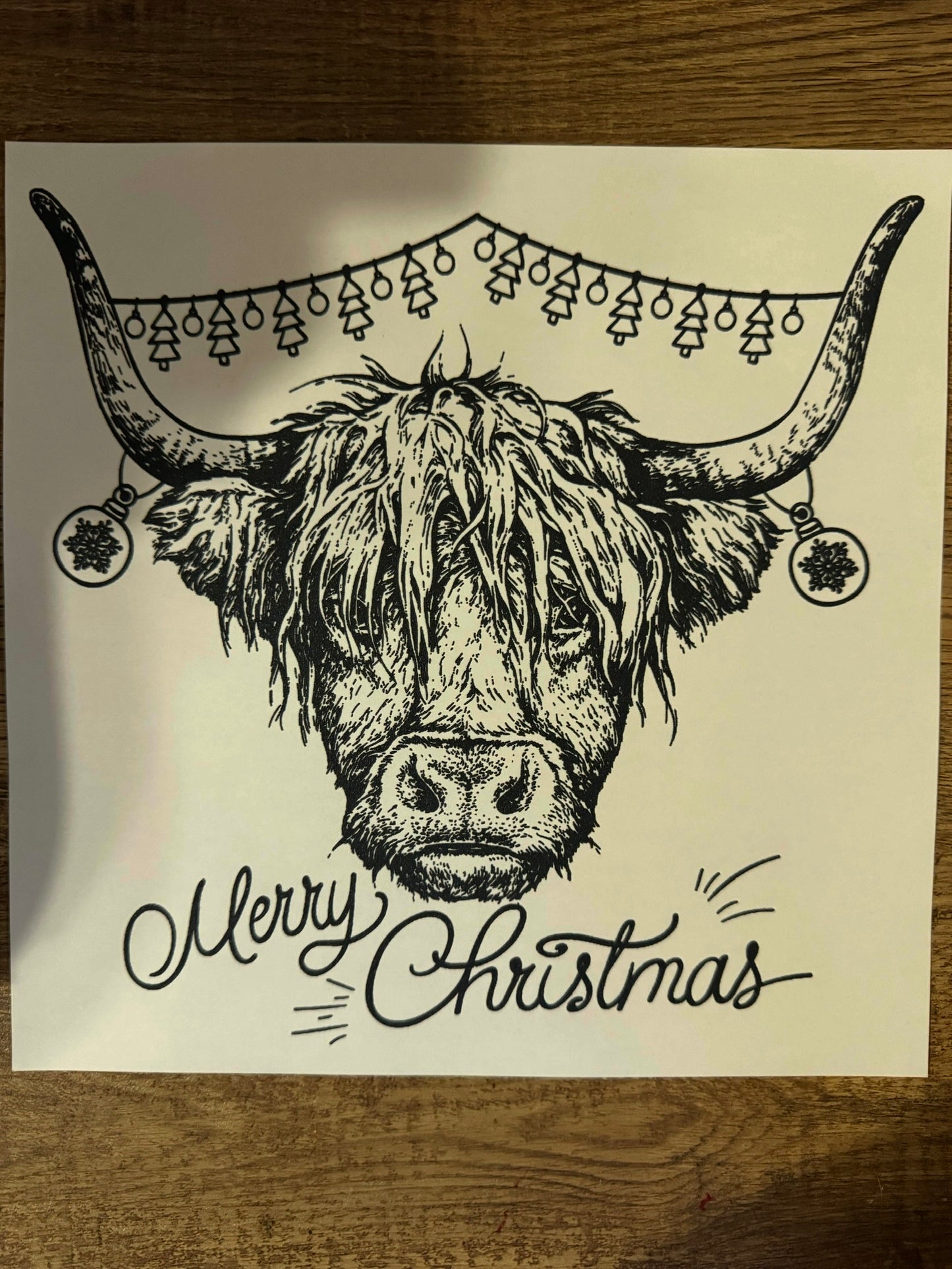 C90 Highland merry christmas