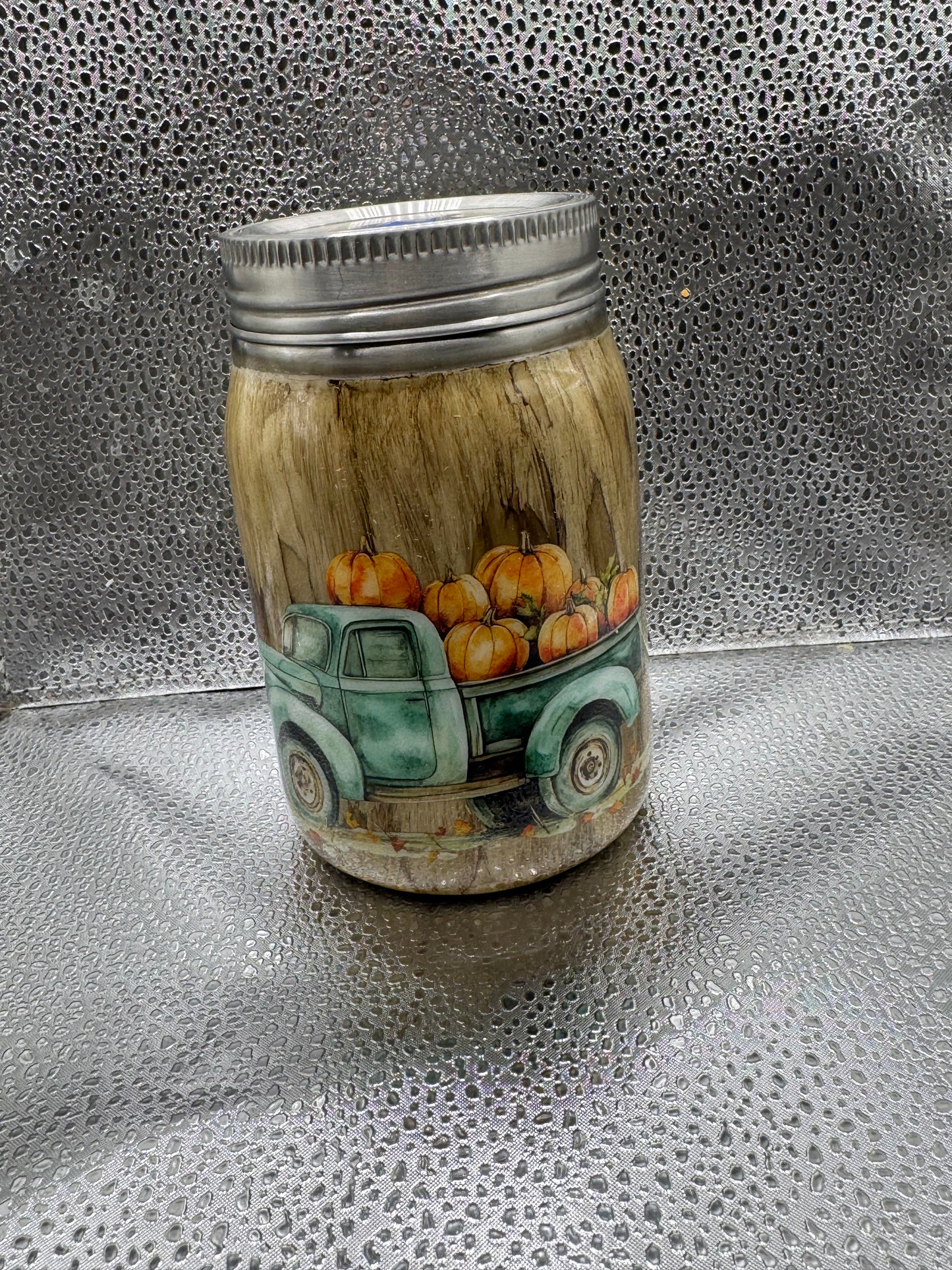14- Rustic fall truck