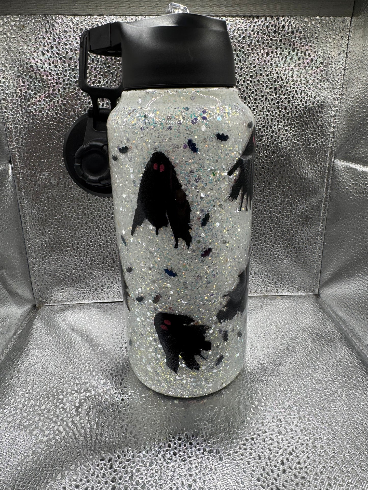 81- GLOW glitter ghosts