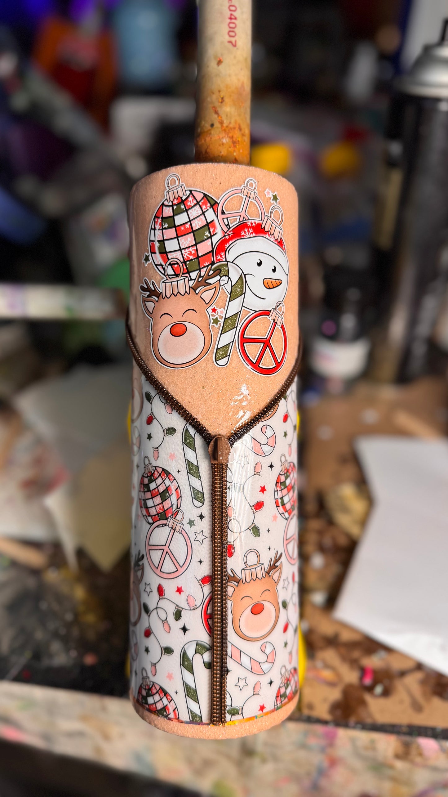 1- snowman disco 30oz disco