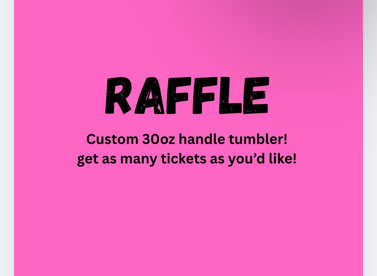 Raffle!
