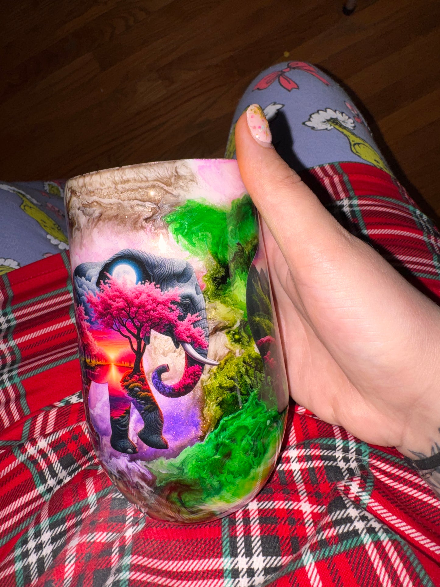 #104 elephant mug