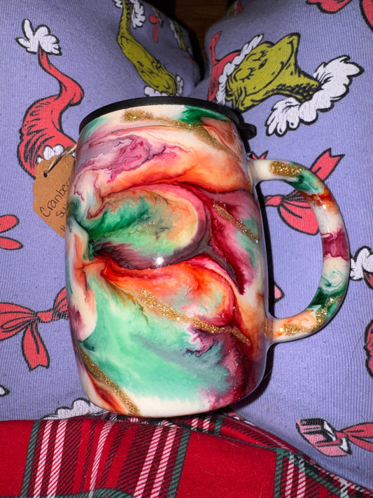#81 cranberry swirl