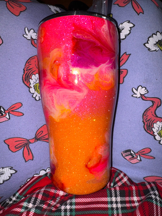#74 pink orange