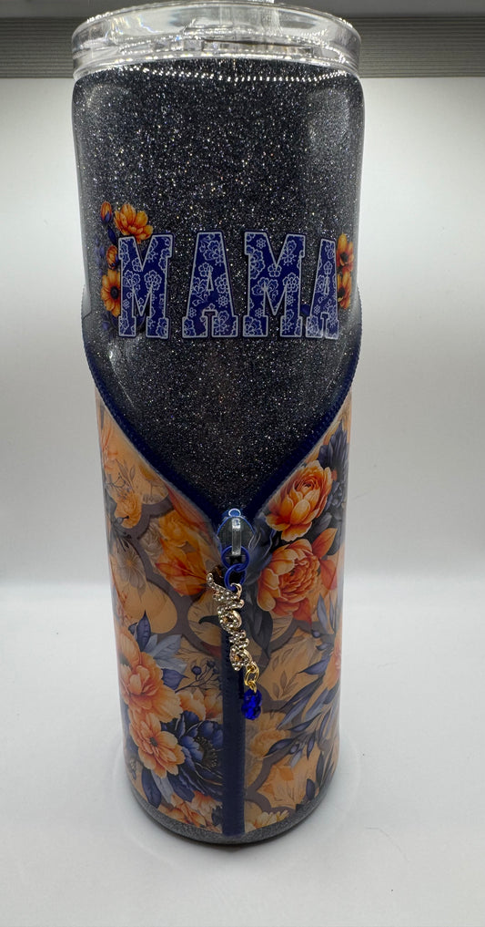 30oz Mama zipper