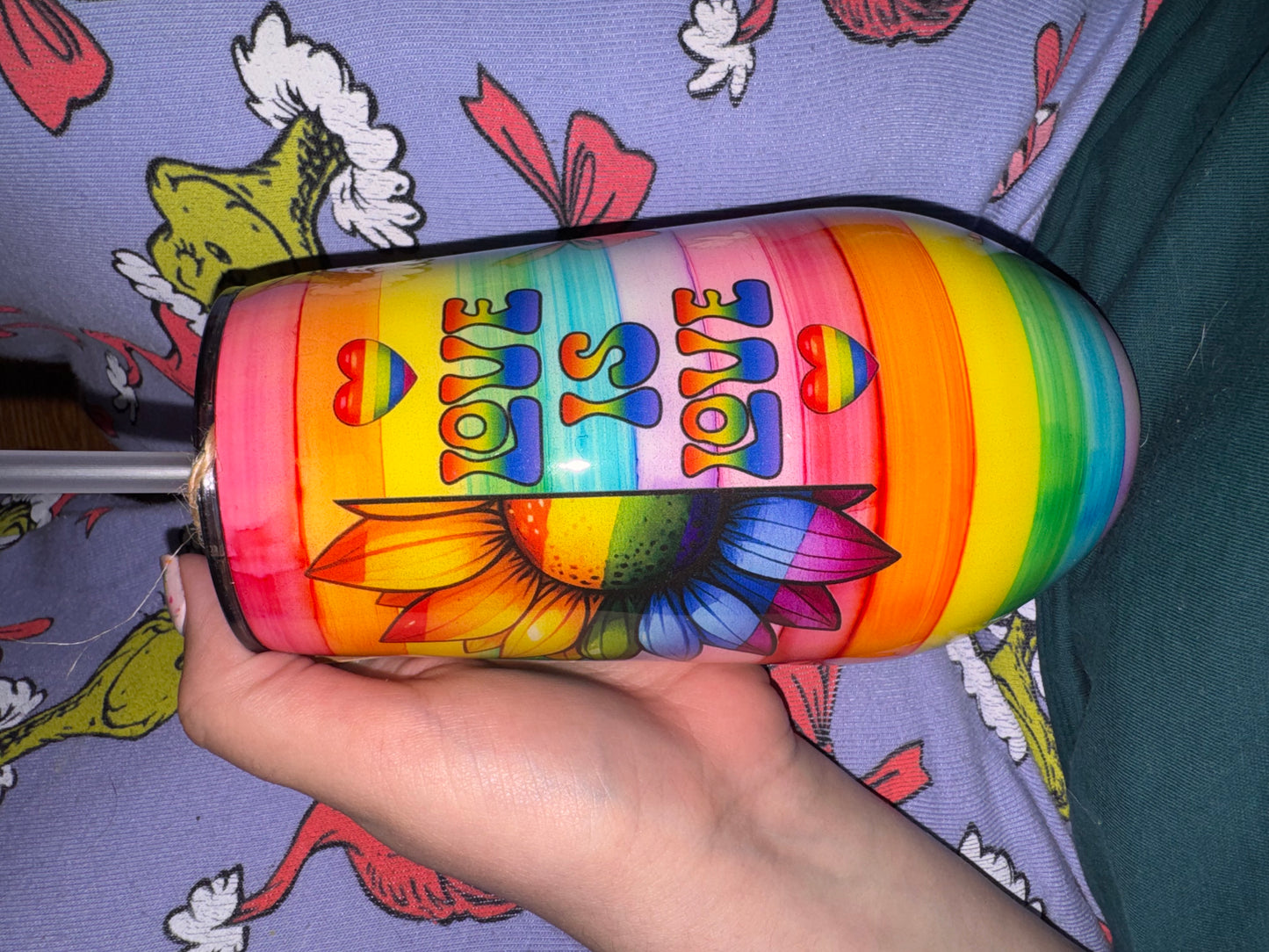 #10 pride wine glass