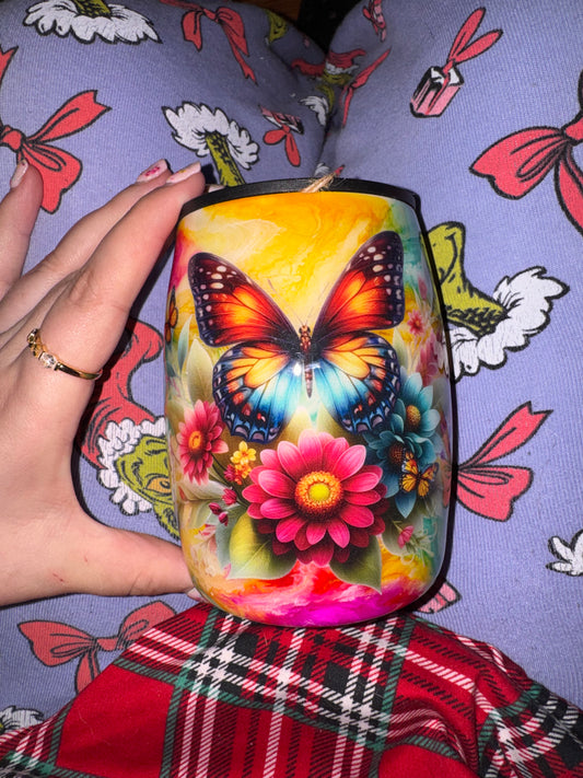 #48 butterfly mug