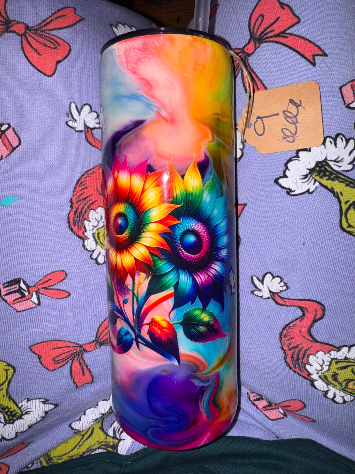 #9 rainbow flower