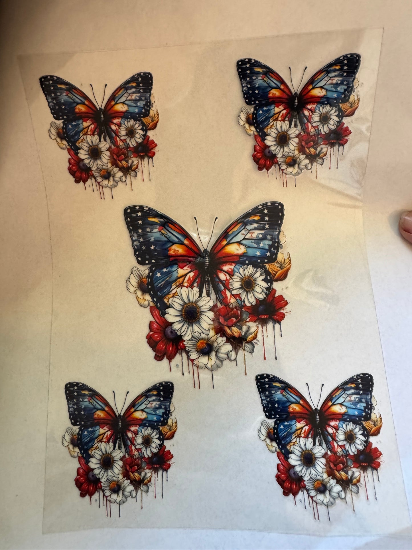 Red white and blue