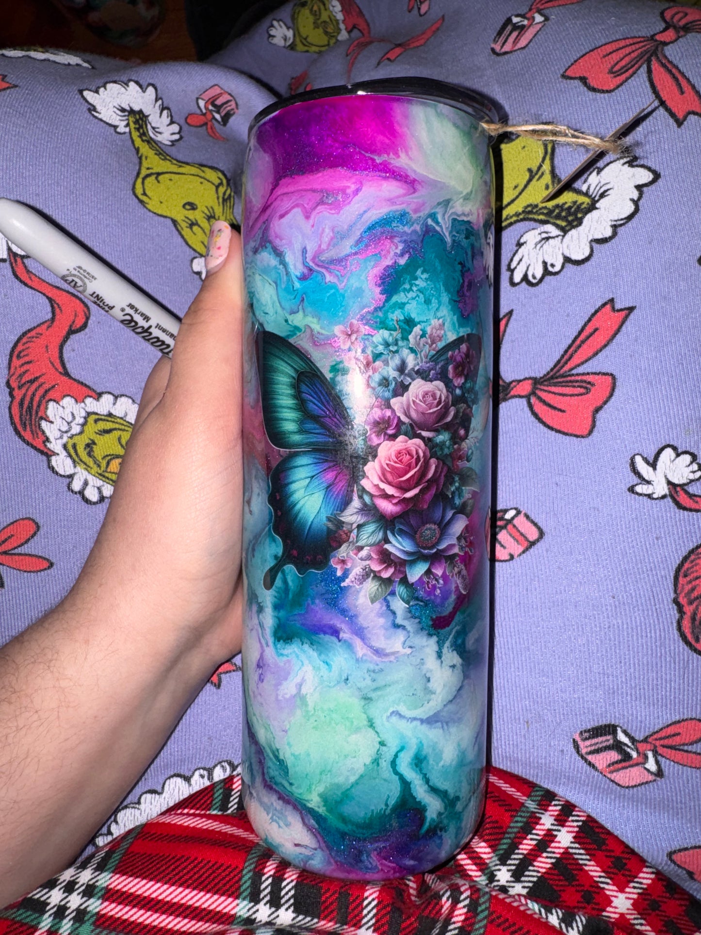 #68 20oz butterfly