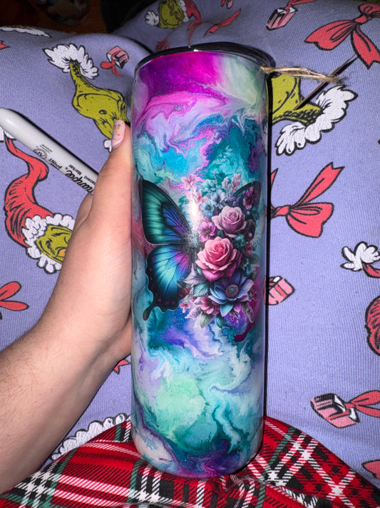 #68 20oz butterfly
