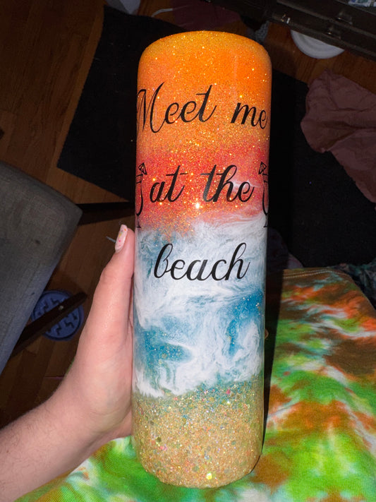 #113 30oz meet me at the beach