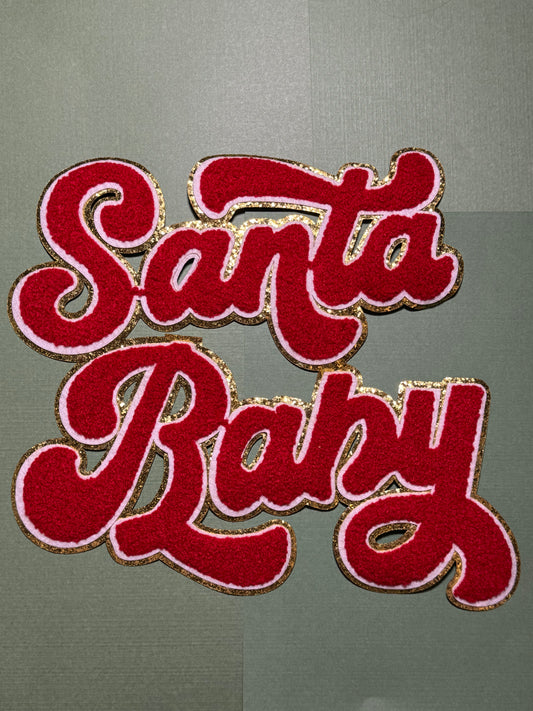 Red Santa Baby PATCH