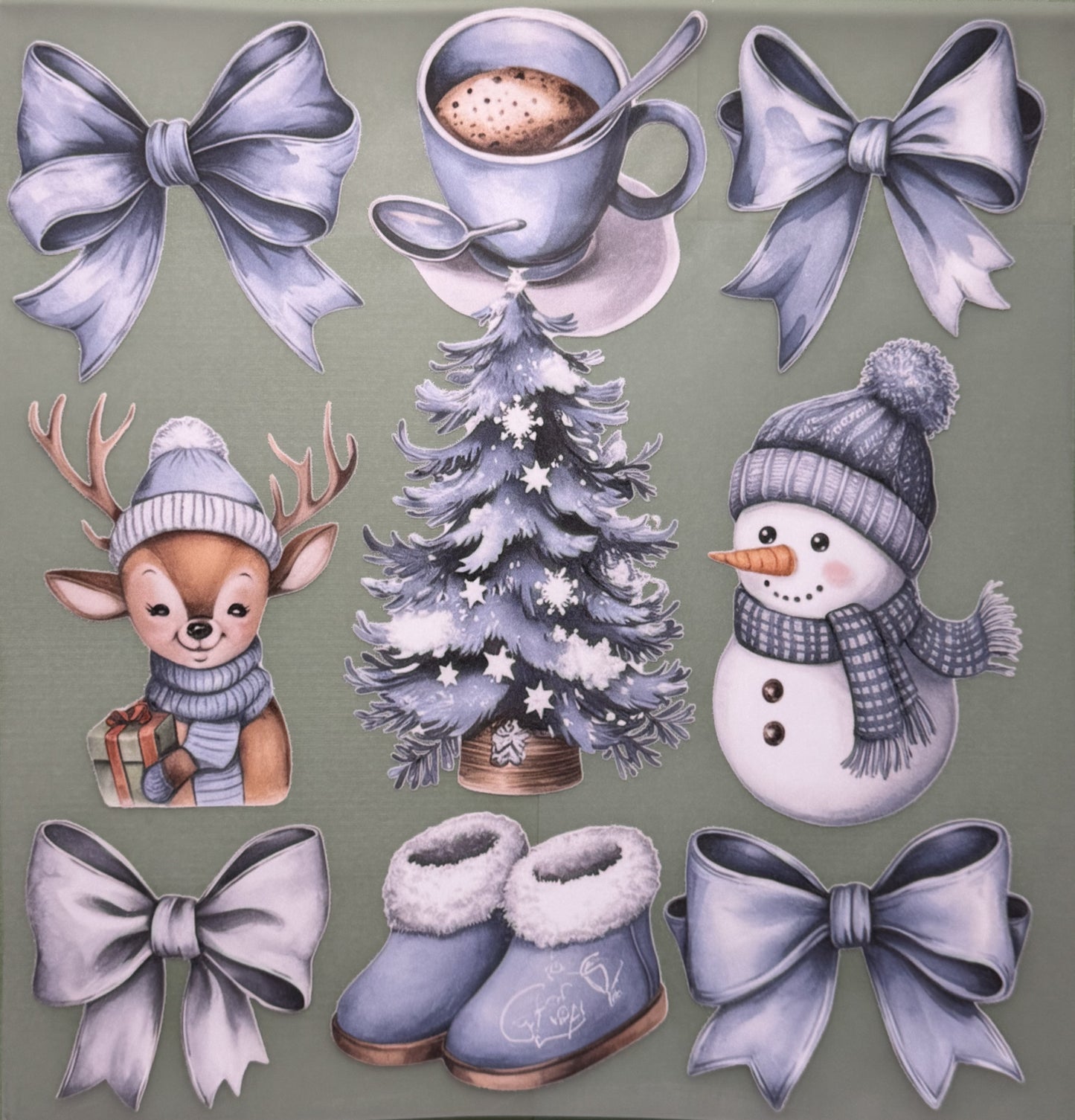 Winter collage