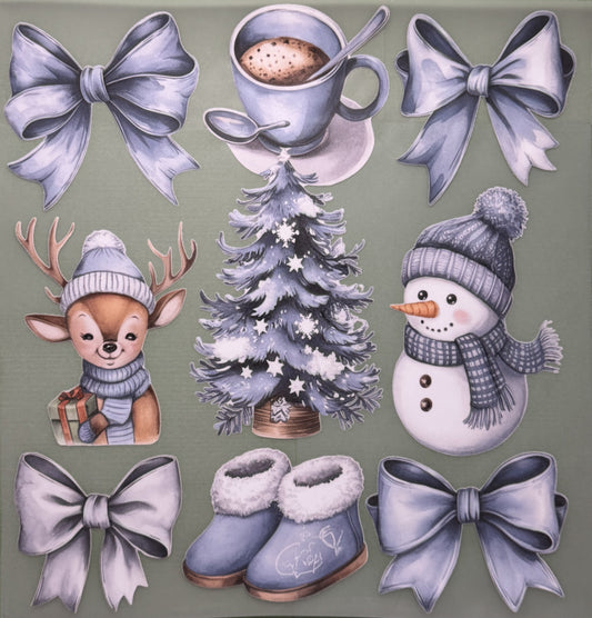 Winter collage