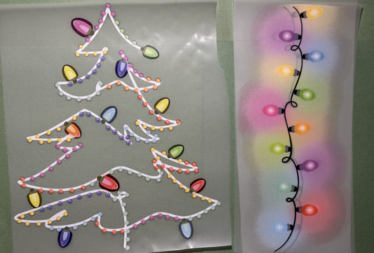 Light tree with double sleeves