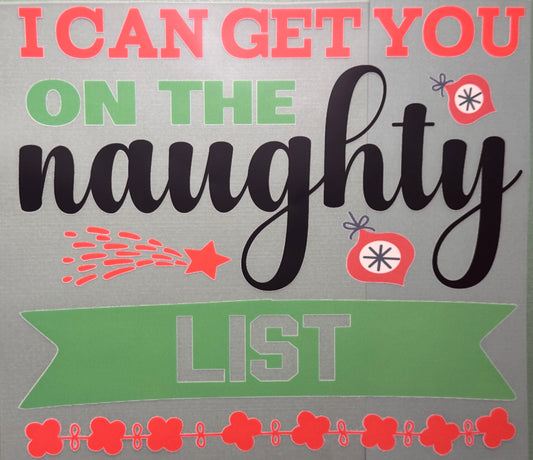 Naughty list