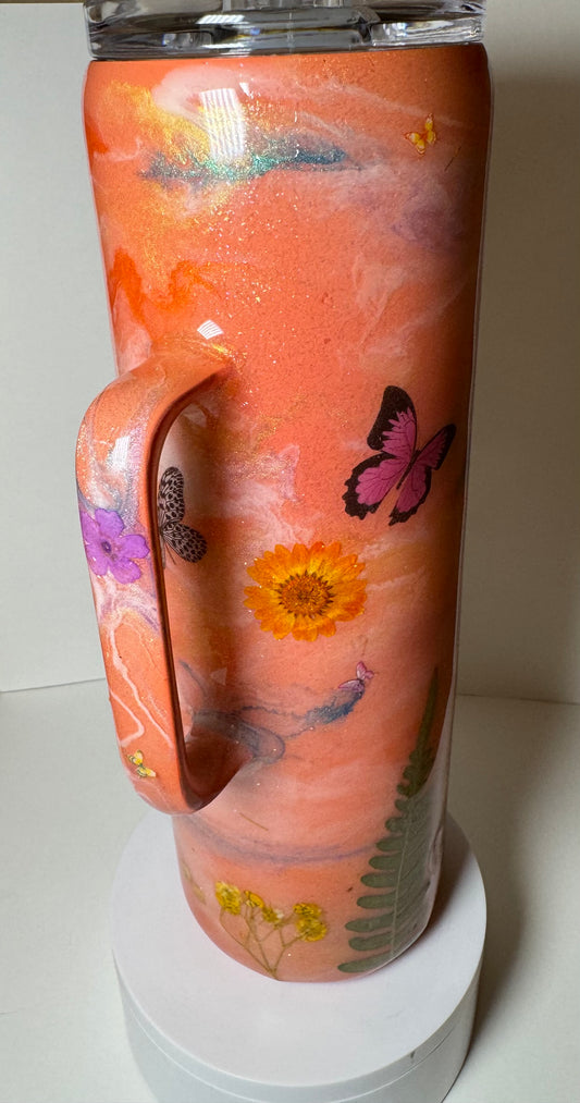 30oz Botanical Butterfly Garden