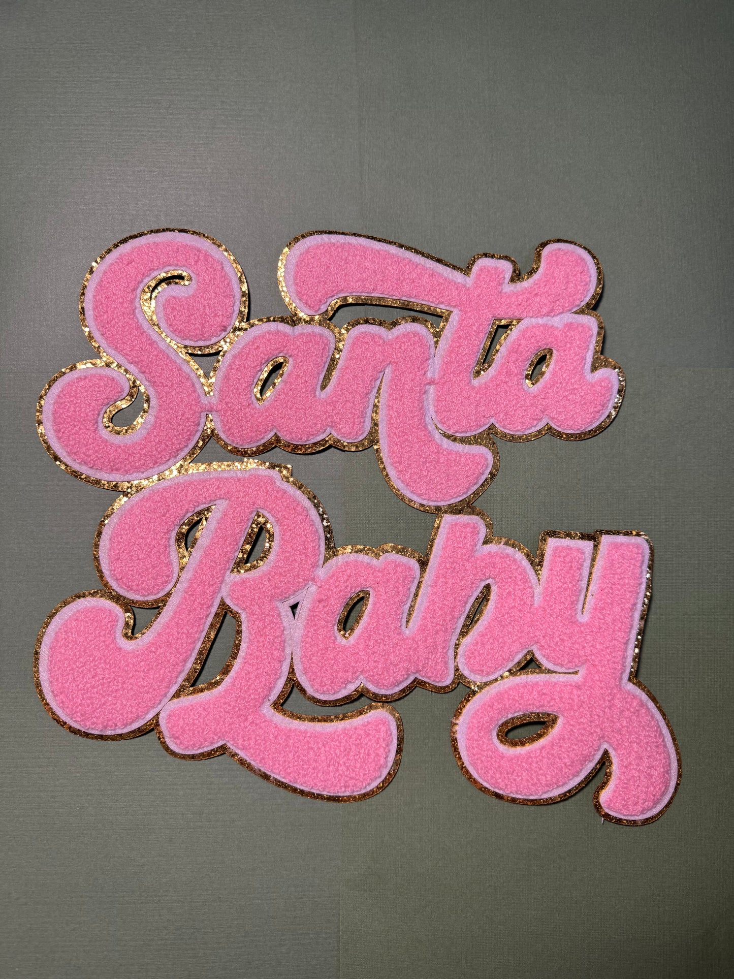 Santa Baby Pink PATCH