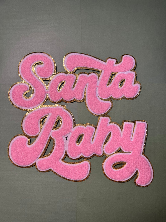 Santa Baby Pink PATCH
