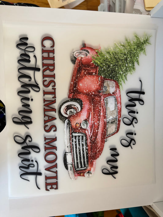 Xmas movie shirt C25