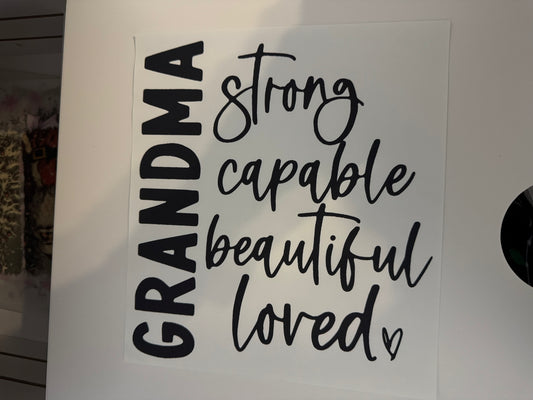 Strong grandma M03