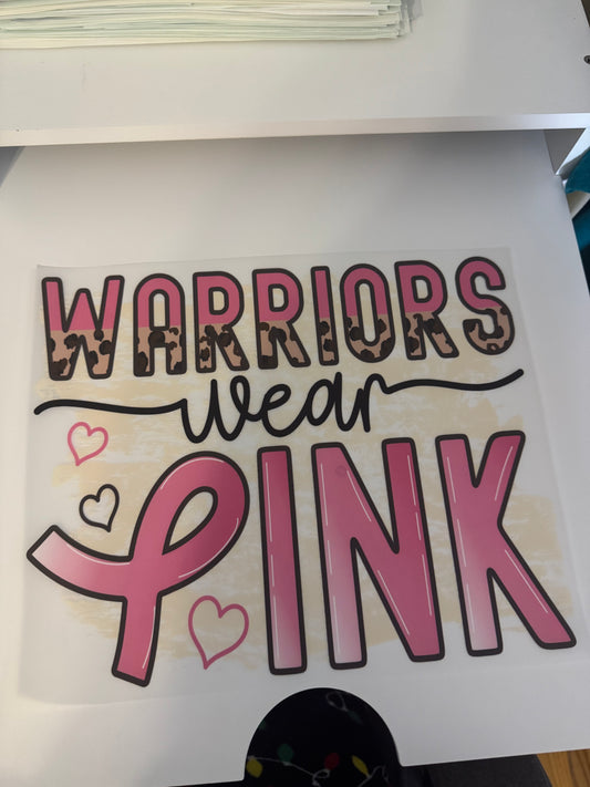 Warriors wear pink I06