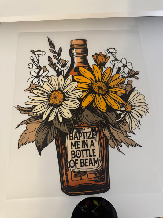 Bottle of beam X10