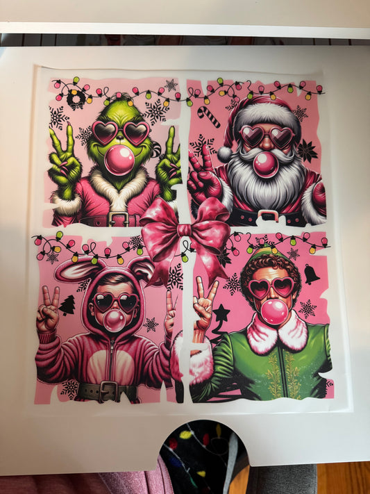 Bubble gum collage C45