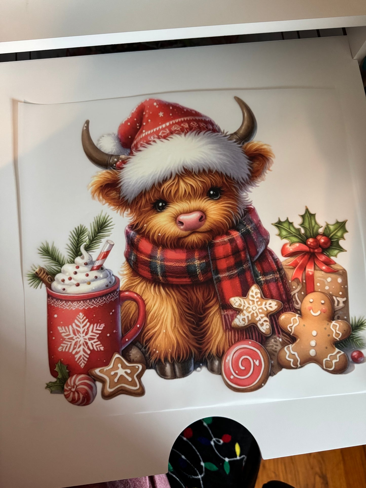 Xmas cow C37