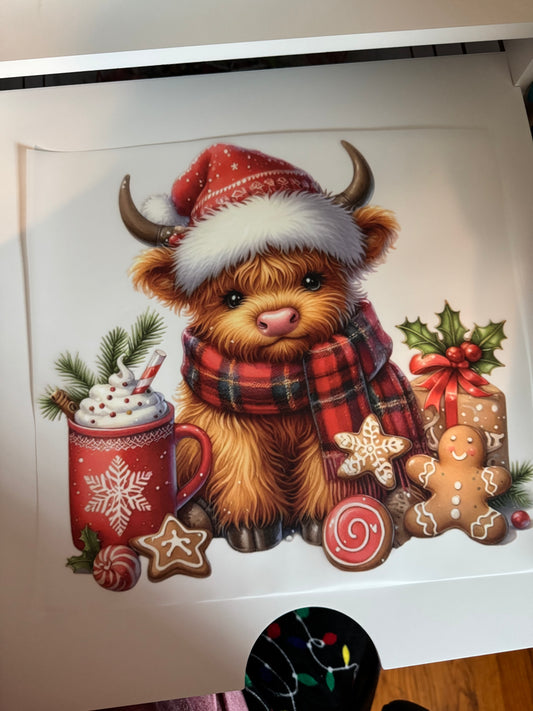 Xmas cow C37