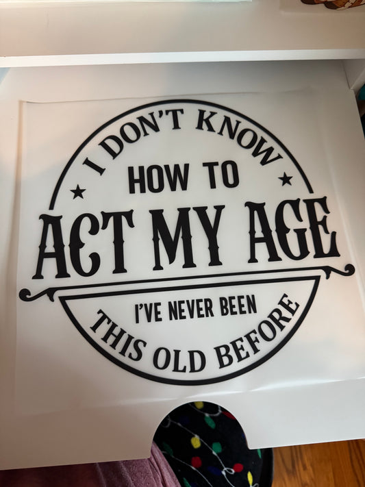 Act my age S55