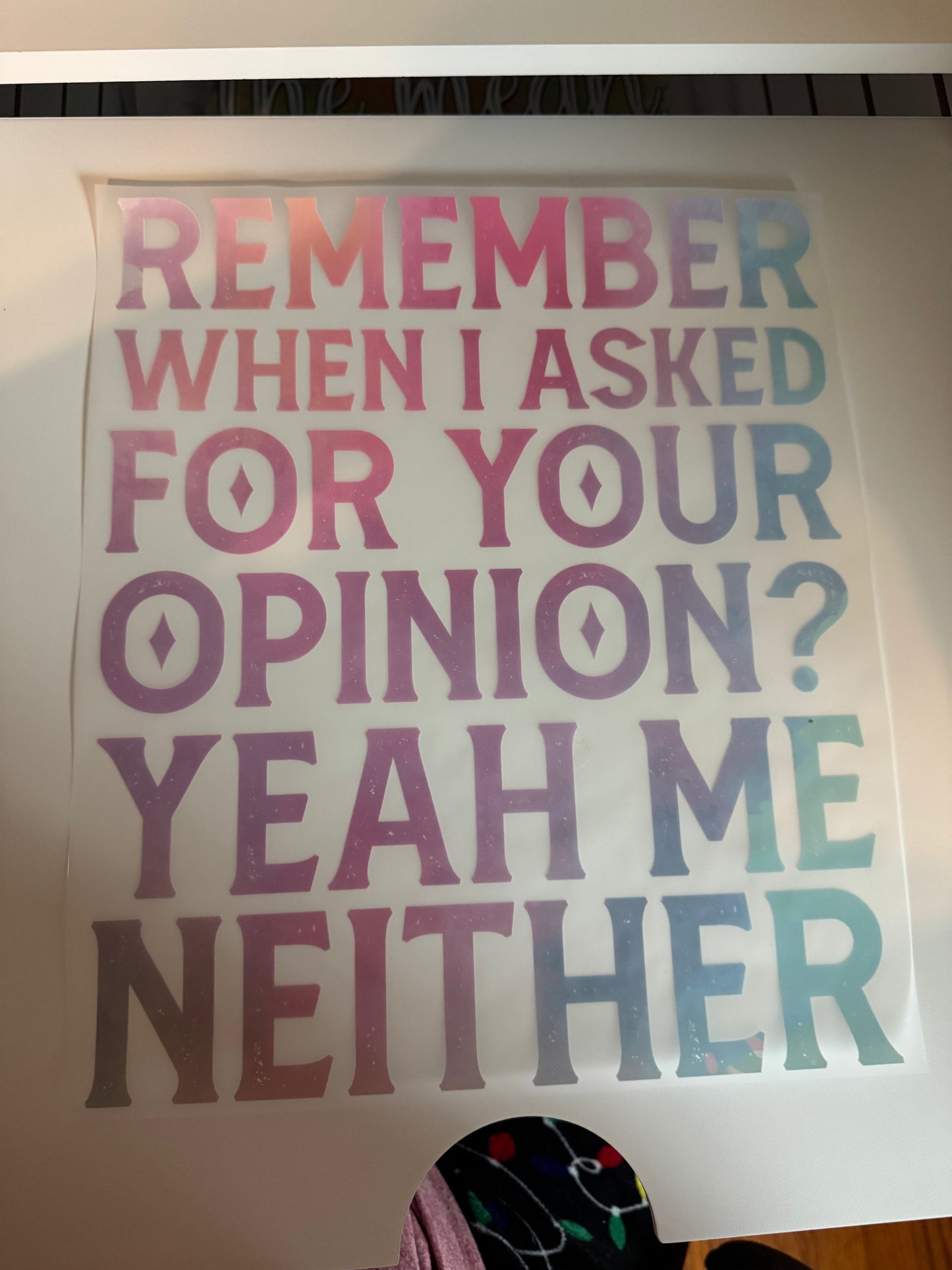 Your opinion S53