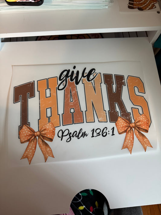 Give thanks F16