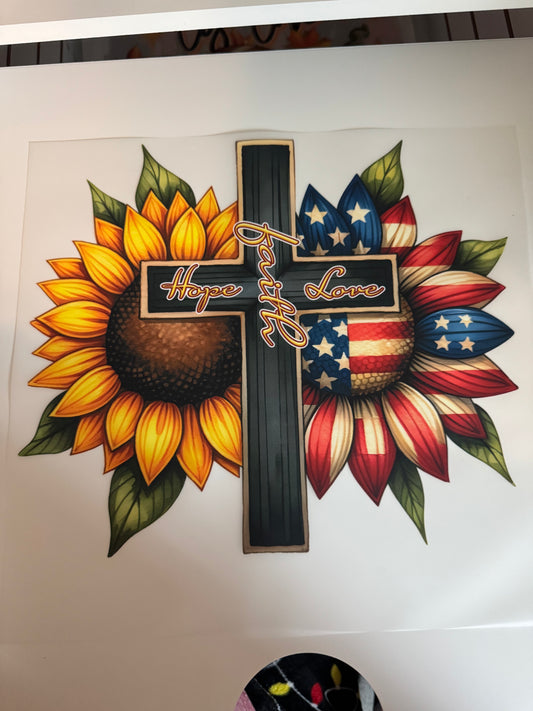 Sunflower cross R03