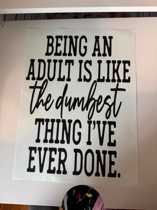 Being an adult S37