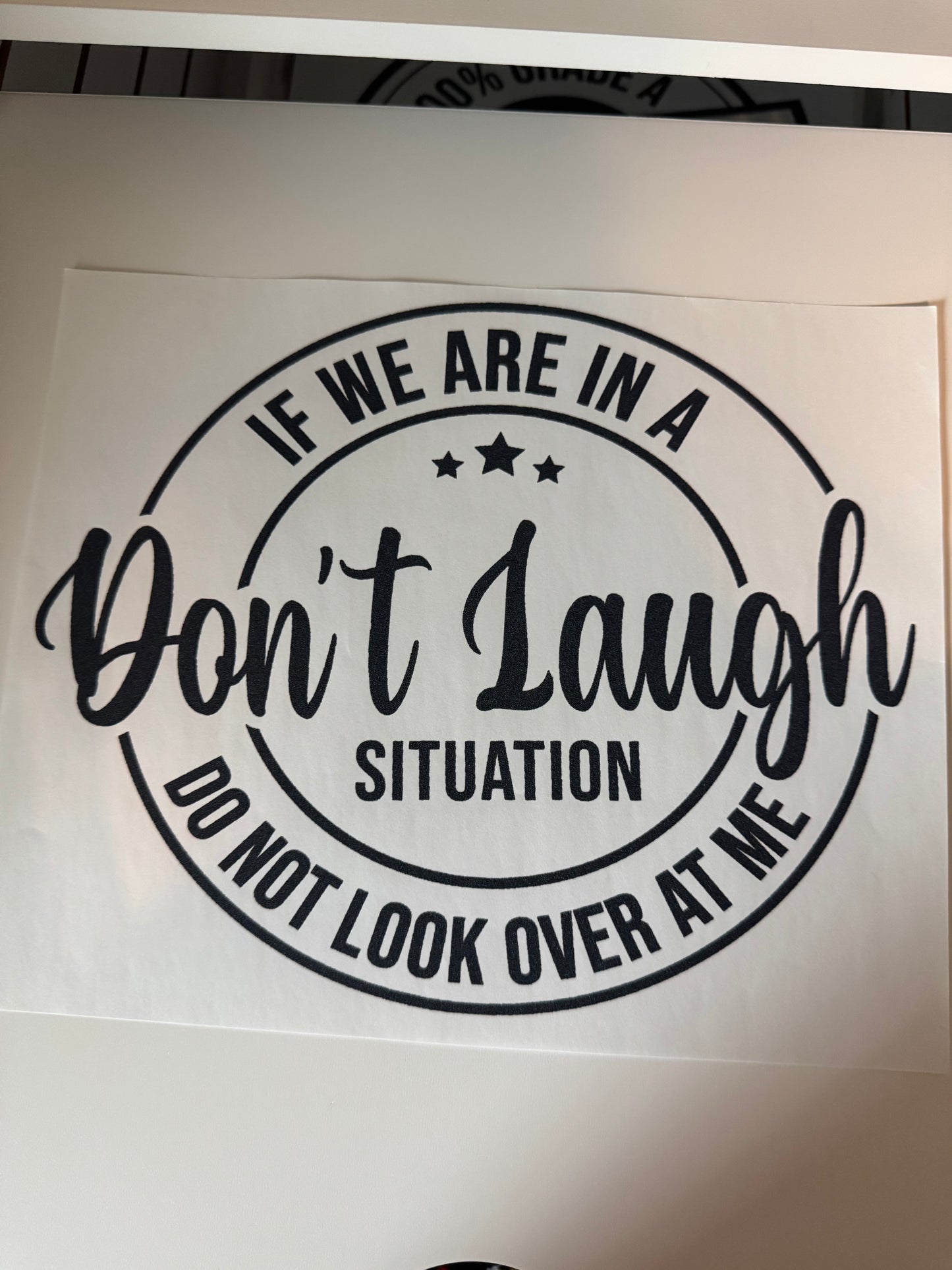 Dont laugh S34