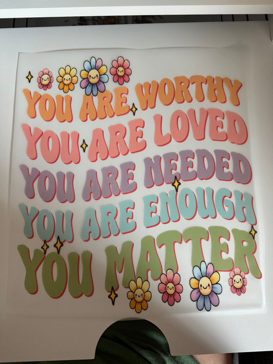 You are worthy I28