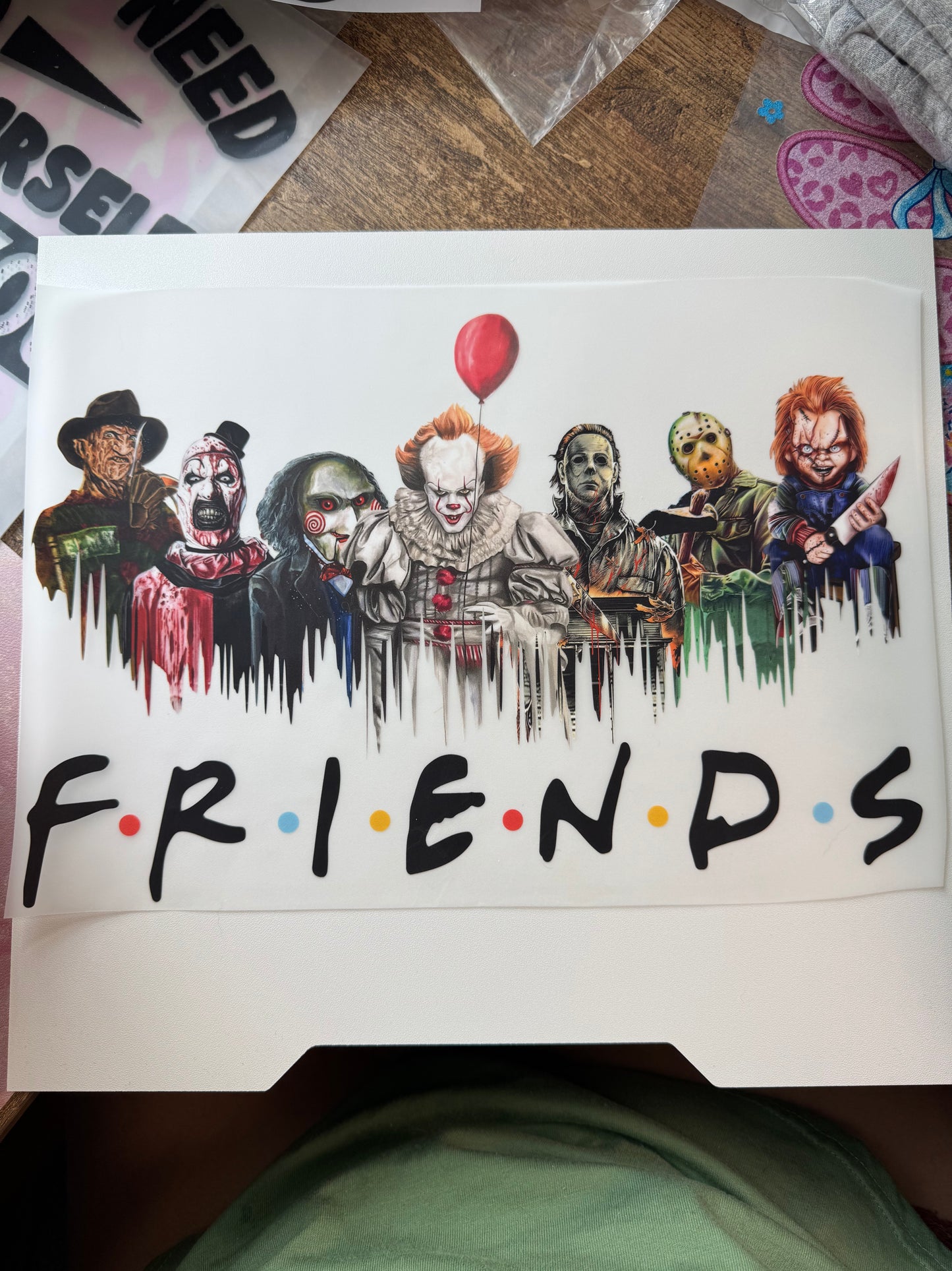 Friends blood run V12