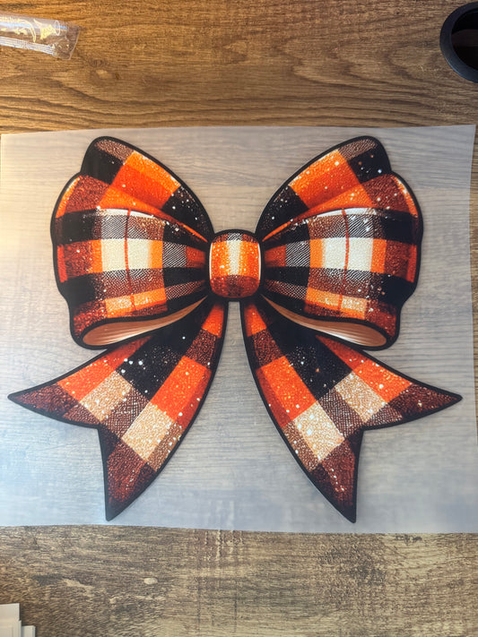 F83 Plaid bow