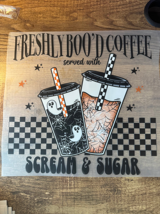 F82 Fresh boo'd coffee