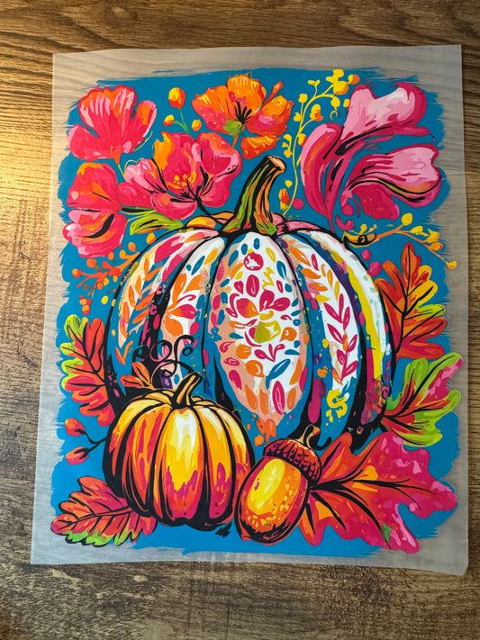 F62 Colorful pumpkin