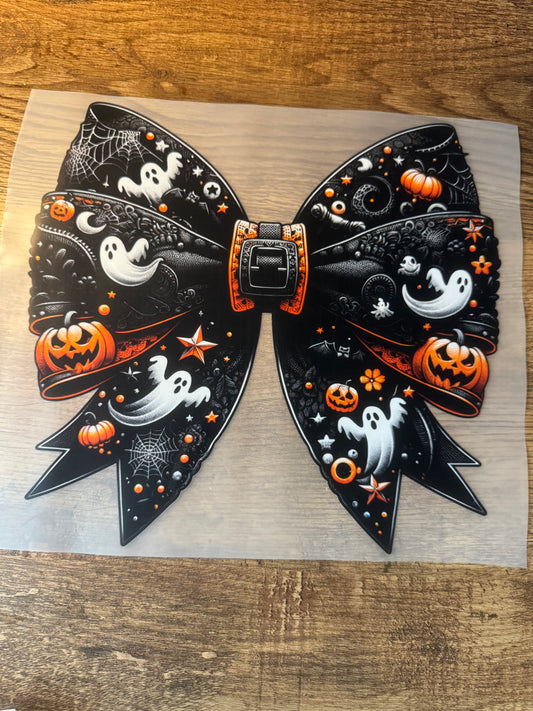 F52 Black halloween bow